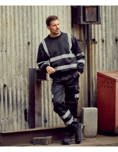 Y-HVJ510-Hi-Vis Sweatshirt 2